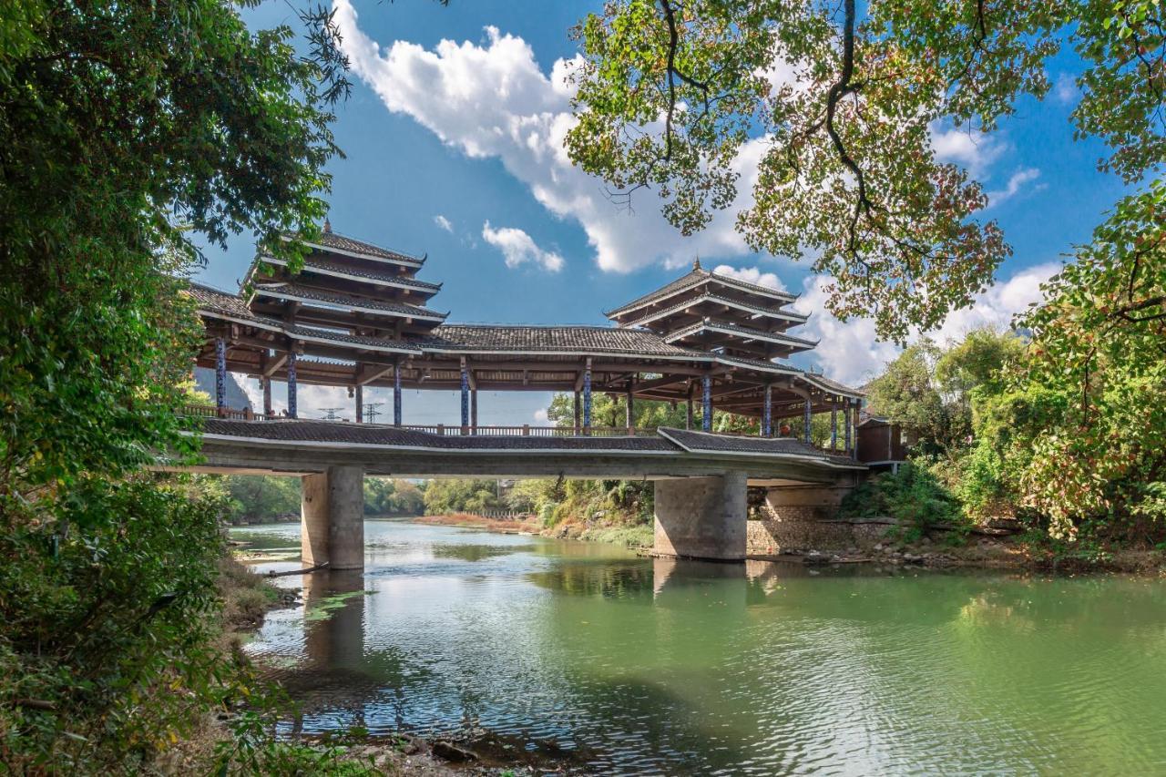 Serene Vale Inn Guilin-Free One Way Pick Up Service To High-Speed Railway Station For 2 Nights Extérieur photo